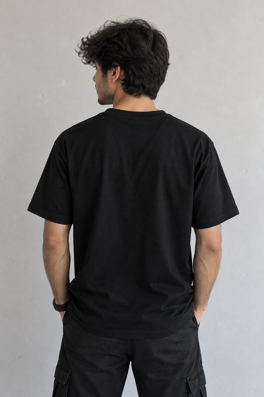 ATLAIRE Coffee Regular Fit T-Shirt | Minimalist “A Quiet Kind of Happiness” Graphic Tee